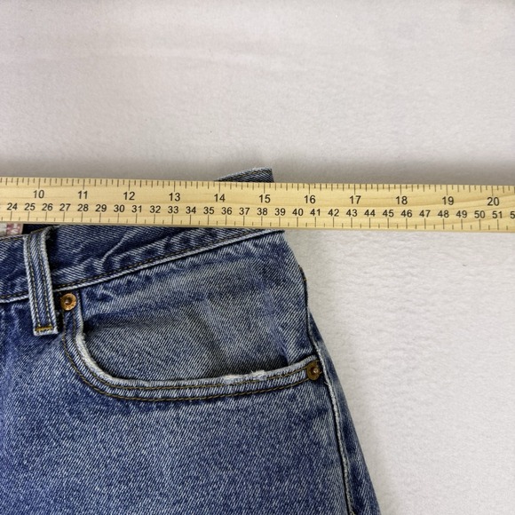 Levi's 505 Regular Fit Mens Jeans 30x29 Blue Denim Medium Wash Straight Leg - Picture 4 of 8